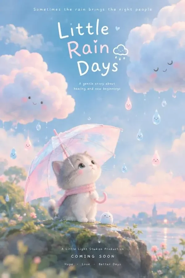 红果魔改短剧 - 会下雨的猫咪 短剧封面