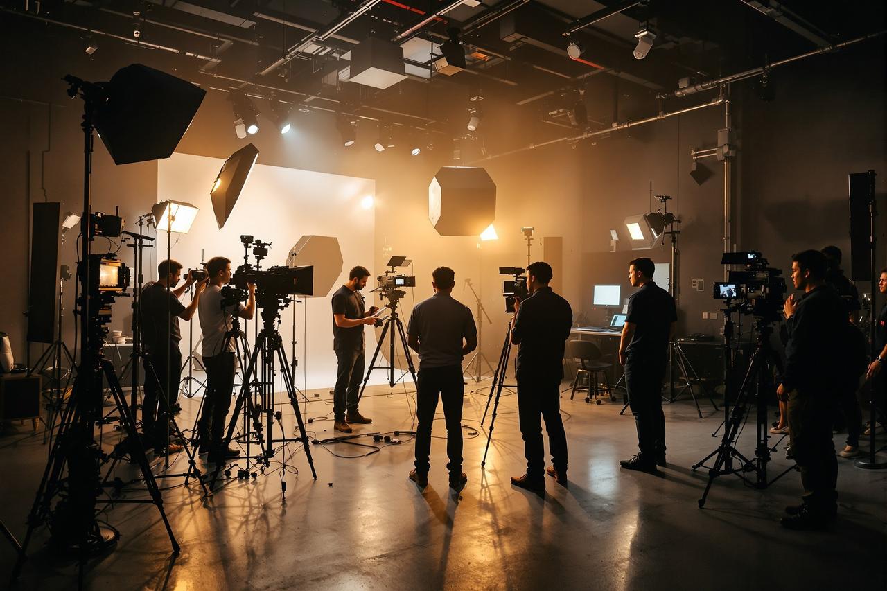 韩国电影制作现场